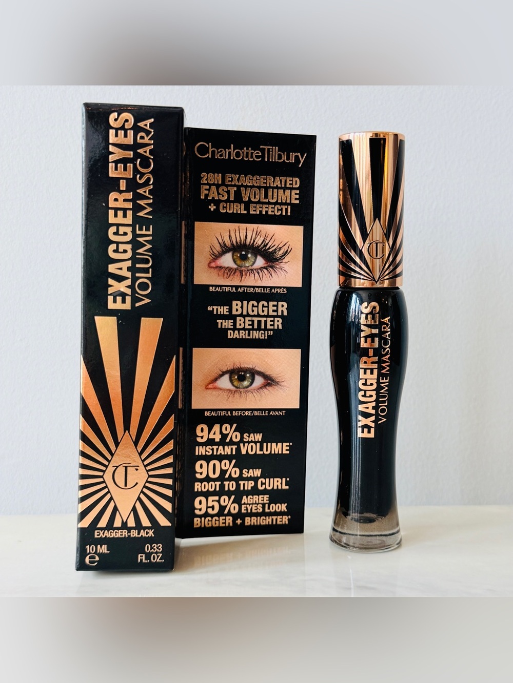 Charlotte Tilbury Exagger-Eyes Volume Mascara - Black